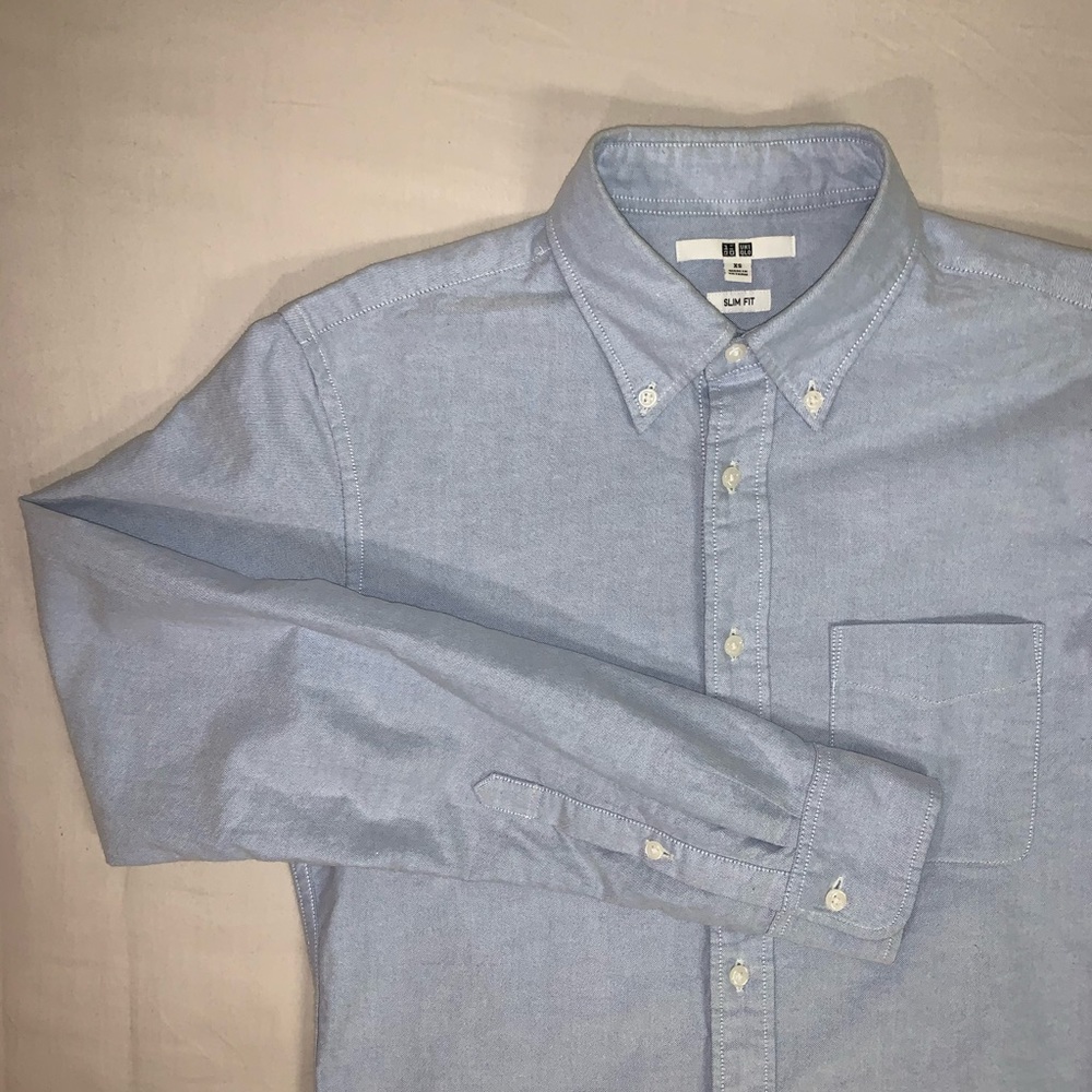 UNIQLO slim fit Oxford shirt